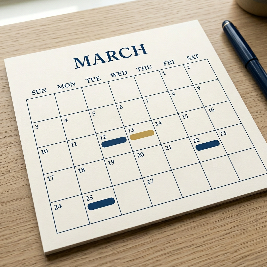 Calendar Synthesis illustration